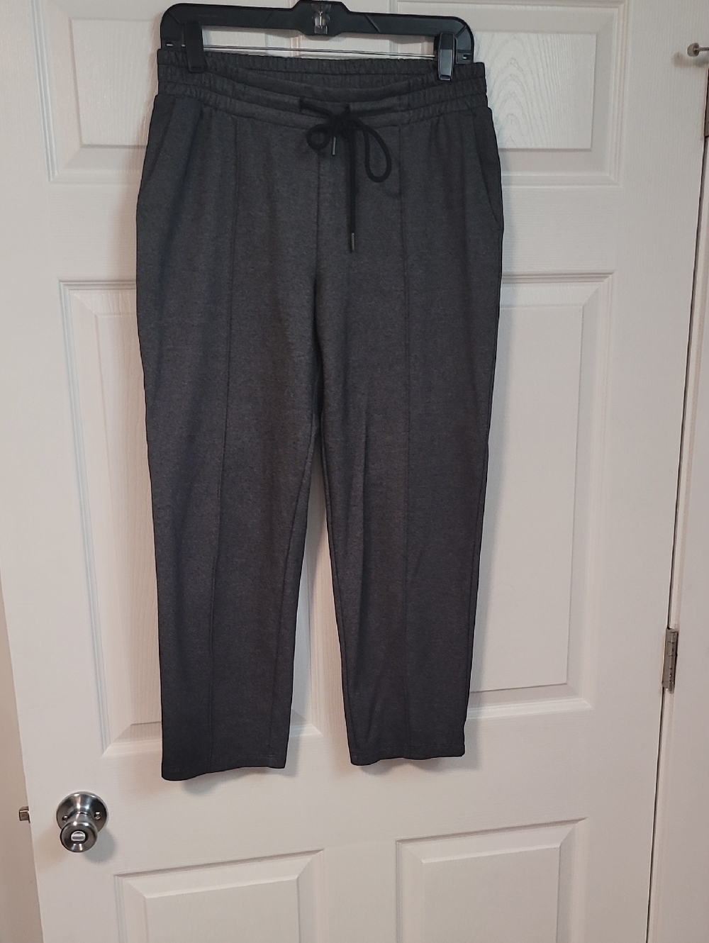 a new day  Charcoal Gray Drawstring Joggers